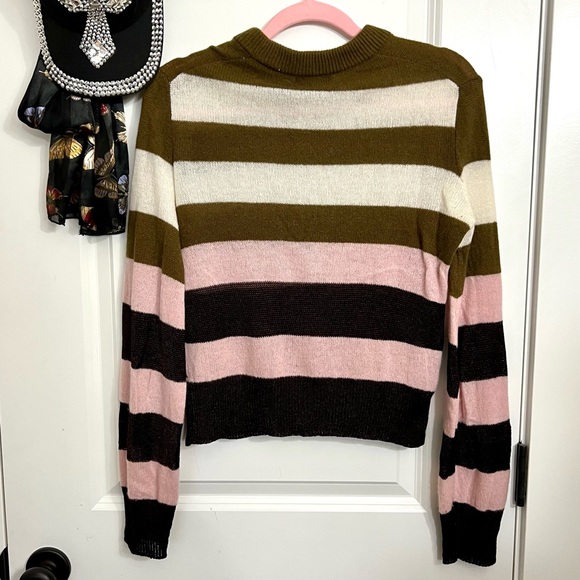 RAG & BONE color block striped sweater. - Picture 2 of 6